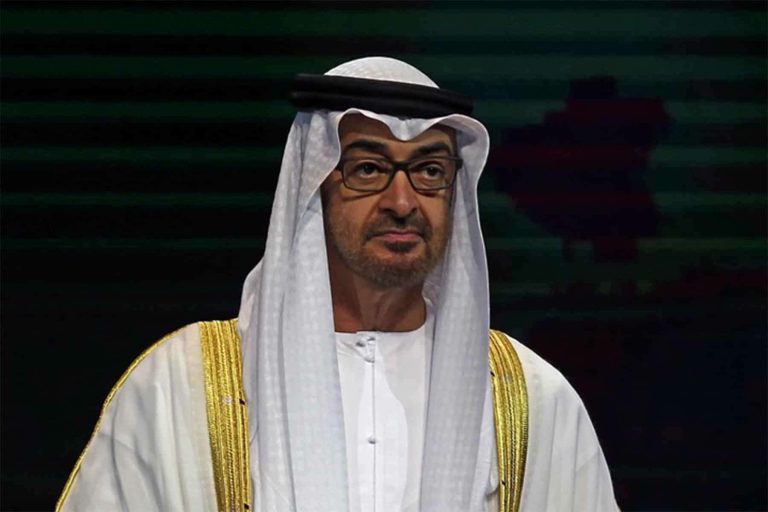 محمد بن زايد لمساعد بوش watanserb.com