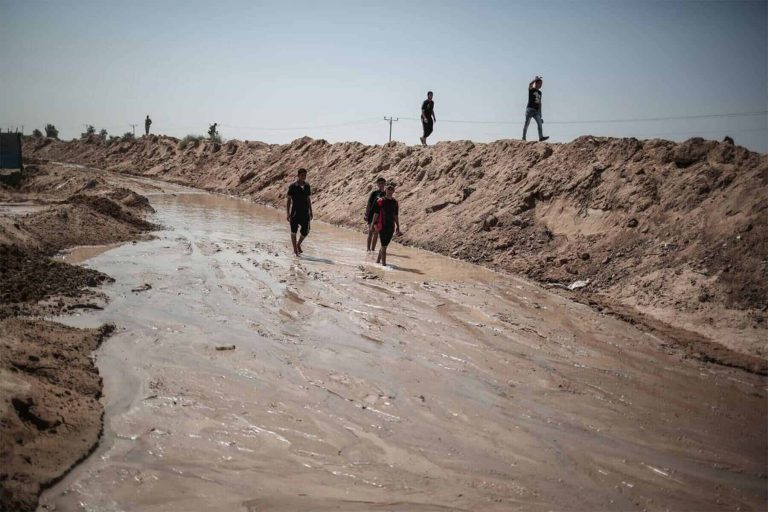 الإمارات تمول قناة مائية على حدود غزة مع مصر لمنع الأنفاق قناة مائية على حدود غزة مع مصر watanserb.com