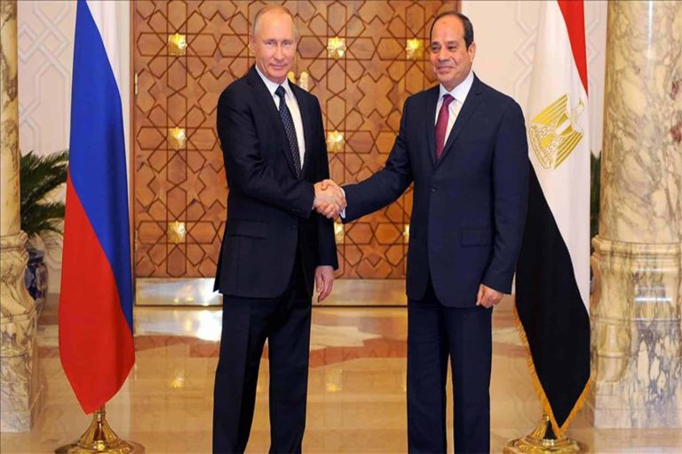 لقاء السيسي وبوتين watanserb.com
