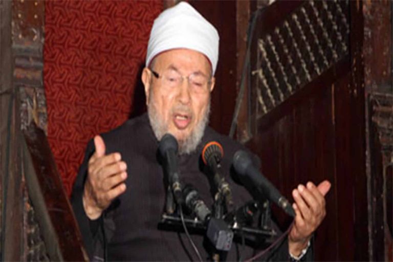 حقيقة منع القرضاوي من إلقاء خطبة الجمعة منع القرضاوي من إلقاء خطبة الجمعة watanserb.com