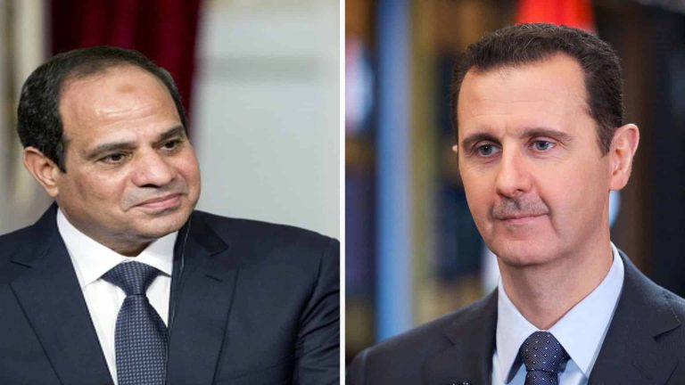 السيسي وبشار الأسد watanserb.com
