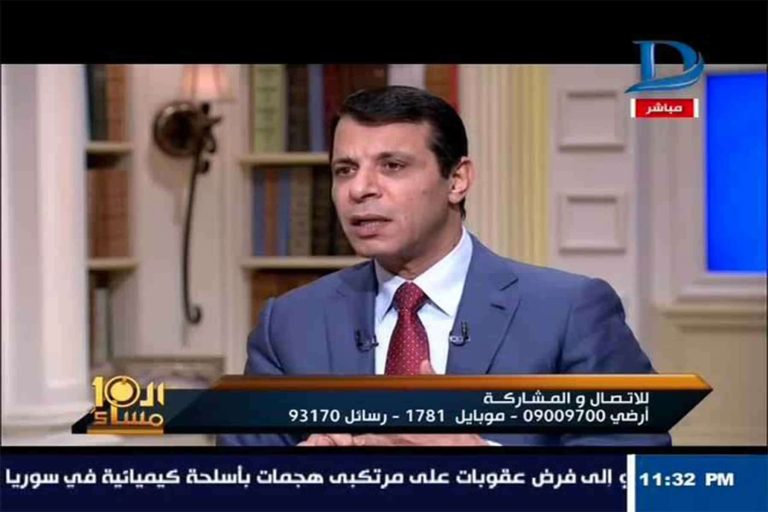 لقاء دحلان في قناة دريم المصرية بتوجيه من الإمارات لقاء دحلان في قناة دريم المصرية watanserb.com