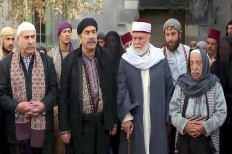 عودة باب الحارة بوفاة أربعة فنانين عودة باب الحارة watanserb.com