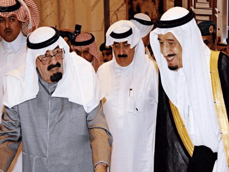الملك عبدالله شخصية ابوية watanserb.com