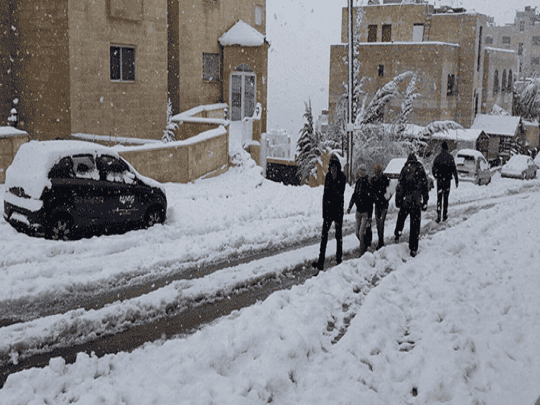 عاصفة هدى بالأردن watanserb.com