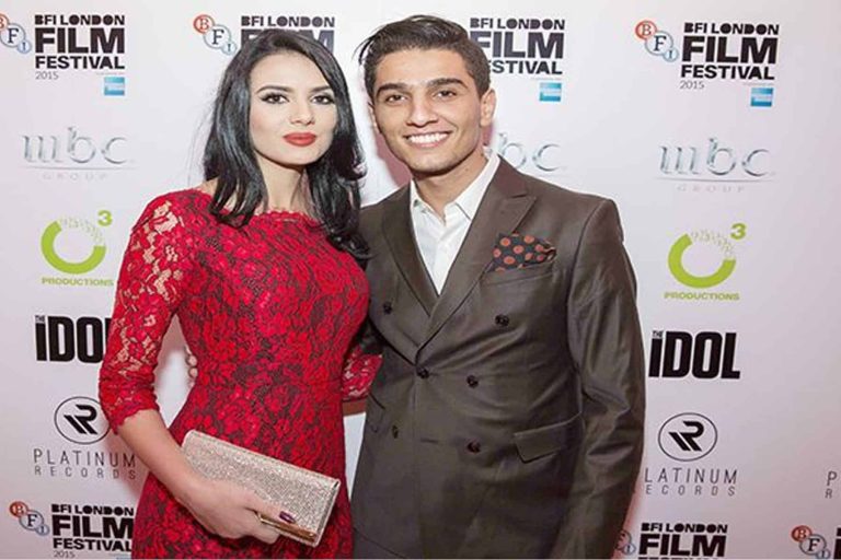 لينا قيشاوي خطيبة الفنان محمد عساف.. فلسطينية أمها روسية وتعمل مذيعة لينا خطيبة عساف watanserb.com