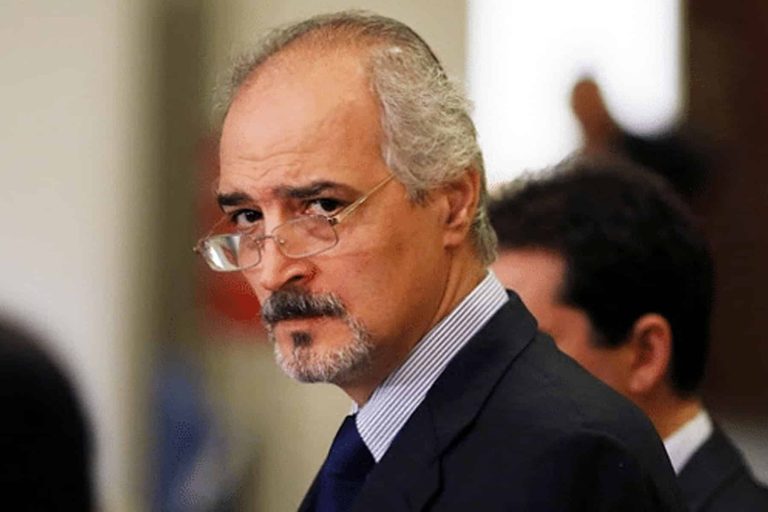 الجعفري اكتشف السر الخطير وراء الغارة الإسرائيلية وقال “روسيا أبلغتهم رسالة من كعب الدست” ! بشار الجعفري watanserb.com