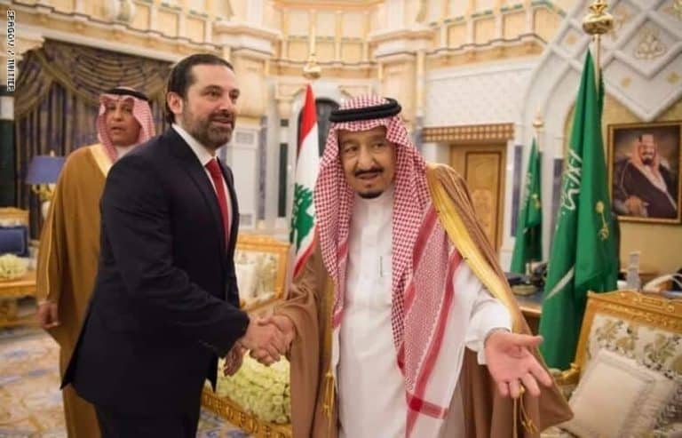 الحريري والملك سلمان watanserb.com