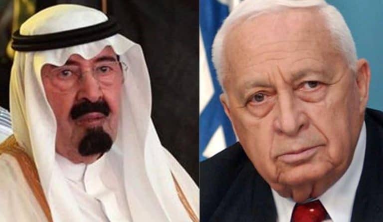 جيروزاليم بوست تفضح مراسلات شارون مع ملك السعودية الراحل عبد الله بن عبد العزيز شارون مع الملك عبد الله بن عبد العزيز watanserb.com