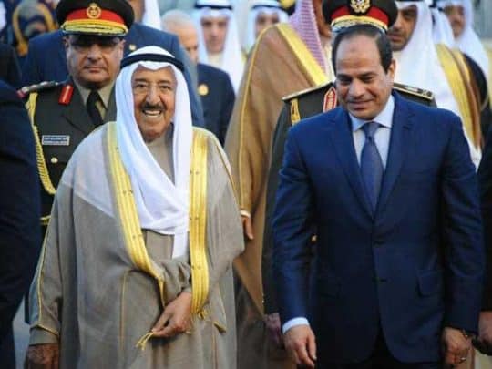 السيسي يرفض الاتصال بأمير الكويت watanserb.com