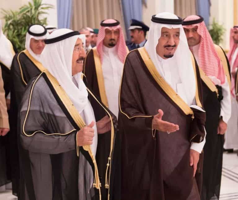 الملك سلمان وصباح الاحمد watanserb.com
