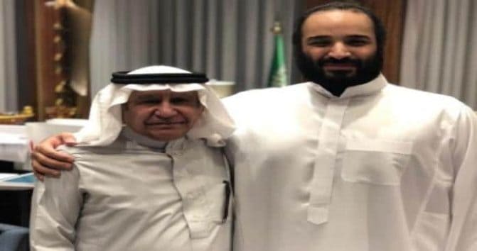 تركي الحمد ومحمد ابن سلمان watanserb.com