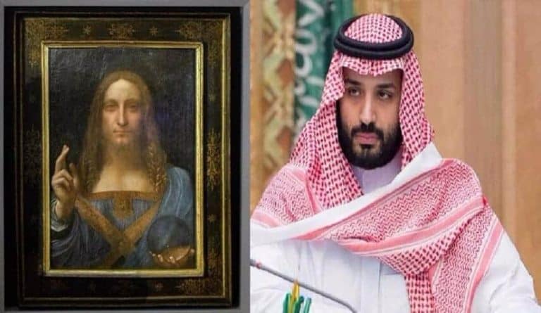 وول ستريت جورنال تكشف: “ابن سلمان” هو المشتري الحقيقي للوحة “سلفادور مندي” بمبلغ 450 مليون دولار محمد بن سلمان watanserb.com