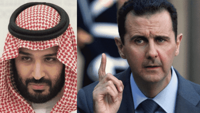 بن سلمان والاسد watanserb.com