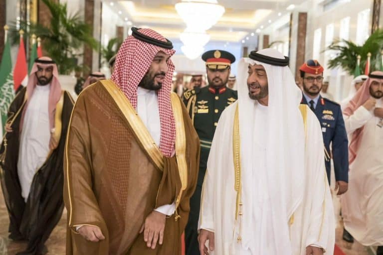 محمد بن زايد وبن سلمان watanserb.com