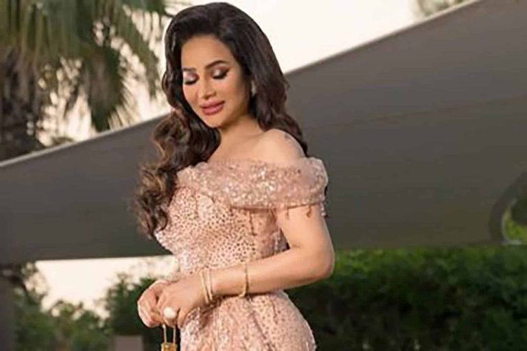 رغم حرصها على عدم إظهار وجهيْهما .. نشر صور ابنة لجين عمران وزوجها في حفل زفافهما صور ابنة لجين watanserb.com