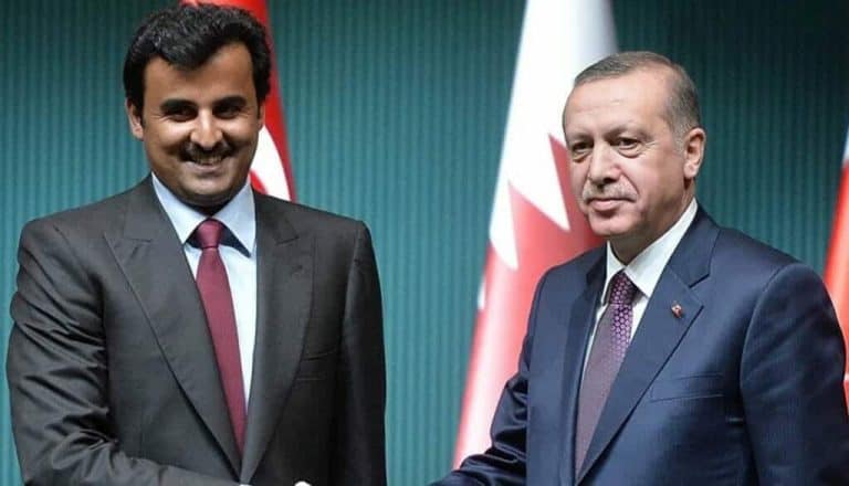 اردوغان وتميم watanserb.com