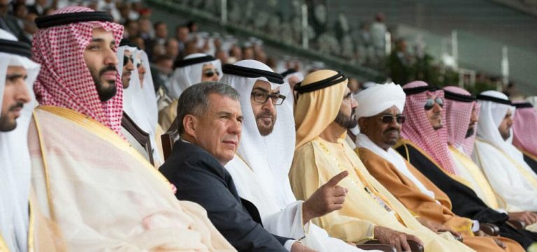 محمد بن سلمان والبشير ومحمد بن زايد watanserb.com