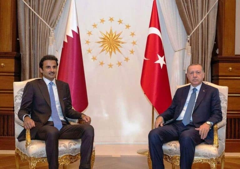 اردوغان وتميم watanserb.com