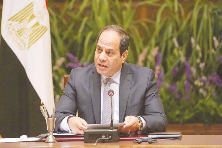 السيسي يتفاخر بإعدام معارضيه: سيادة القانون هي أساس الحكم السيسي يتفاخر بإعدام معارضيه watanserb.com