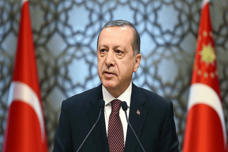 أردوغان معنفاً ترامب watanserb.com