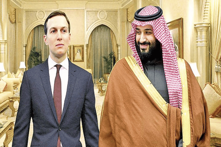 نيويورك تايمز تكشف تفاصيل “صفقة العرش” وزيارة كوشنر المريبة لاستراحة ابن سلمان الصحراوية سرا صفقة العرش وزيارة كوشنر watanserb.com