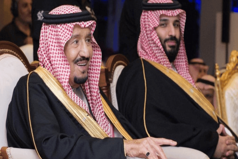 الملك سلمان منتهي عقليا watanserb.com