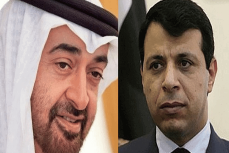 محمد بن زايد و دحلان watanserb.com