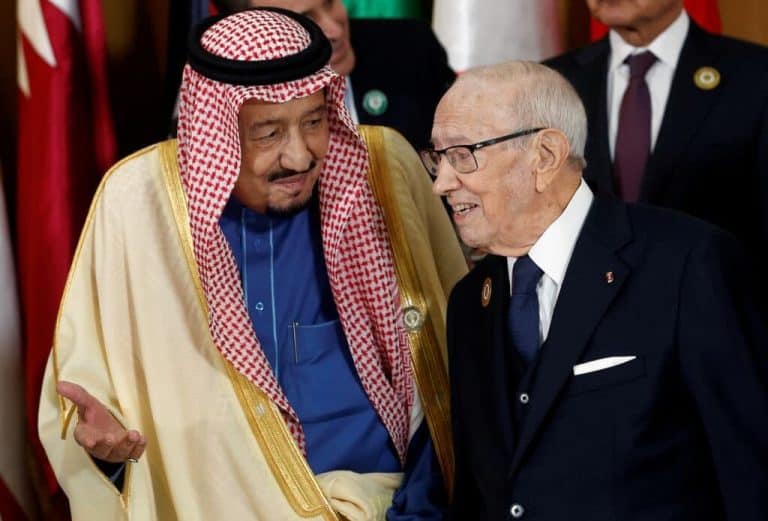 الملك سلمان والباجي قائد السبسي watanserb.com