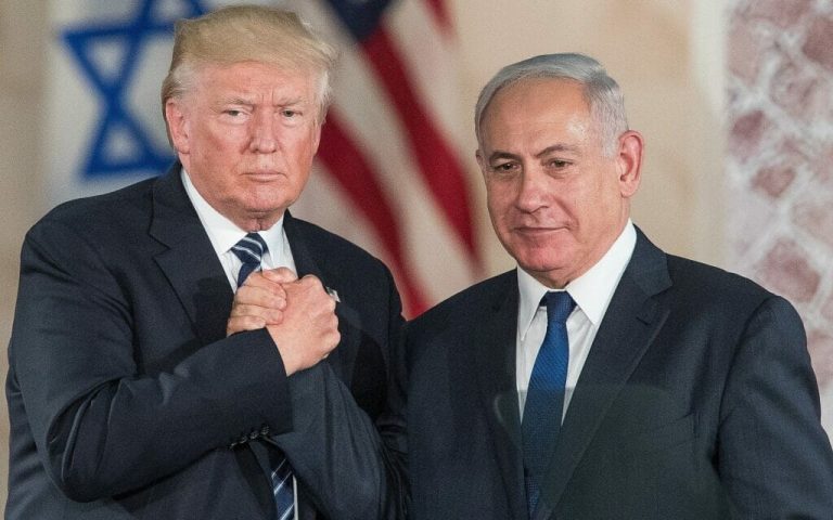 نتنياهو وترامب watanserb.com