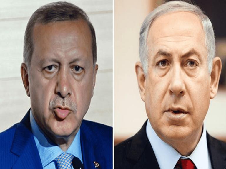 بنيامين نتنياهو ورجب طيب أردوغان watanserb.com