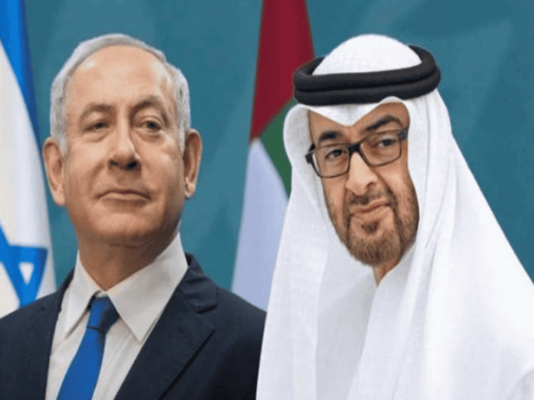 محمد بن زايد و إسرائيل watanserb.com