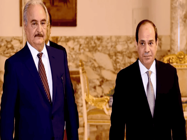حفتر يستنجد بالسيسي watanserb.com