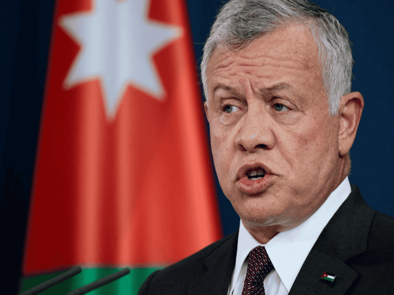 شكر الأردنيون الملك عبدالله watanserb.com