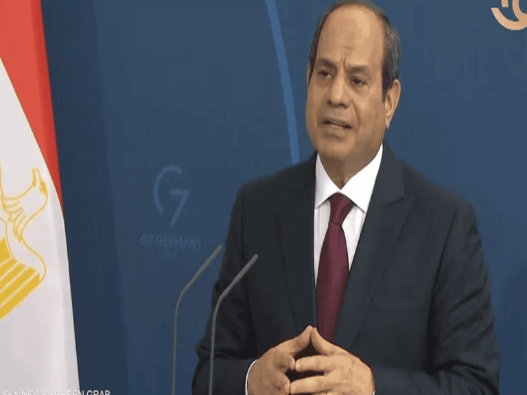 مواطن مصري وقف في وسط الشارع وحمل هذه اللافتة.. فانتهى به المطاف في المعتقل مواطن مصري watanserb.com