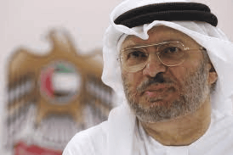 أنور قرقاش سياسي ليبي watanserb.com