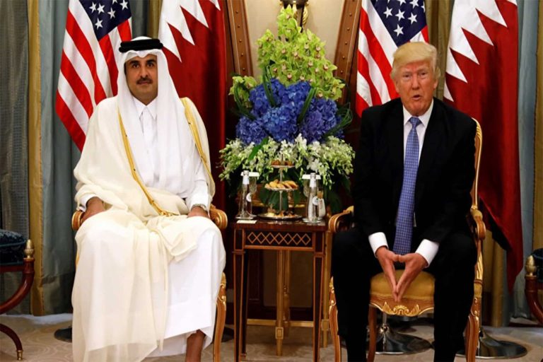 ترامب يستقبل أمير قطر وهذا ما أعلنه البيت الأبيض عن اللقاء ترامب يستقبل أمير قطر watanserb.com