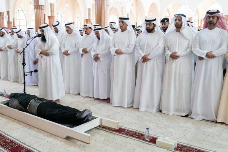جنازة نجل حاكم الشارقة watanserb.com