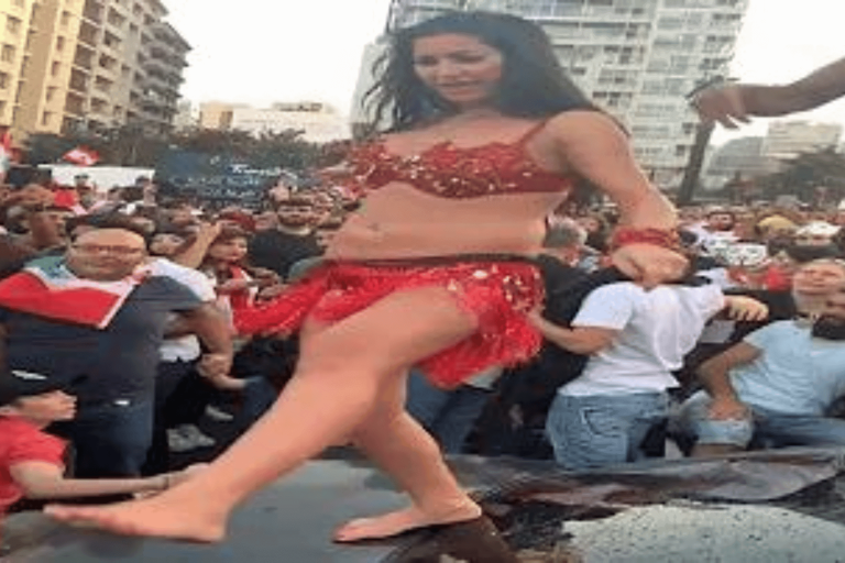 رقص ثورة لبنان watanserb.com