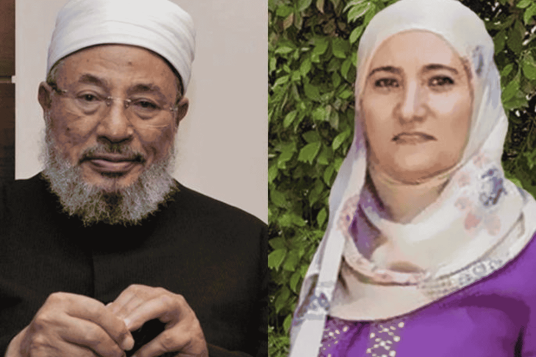 السيسي علا القرضاوي watanserb.com