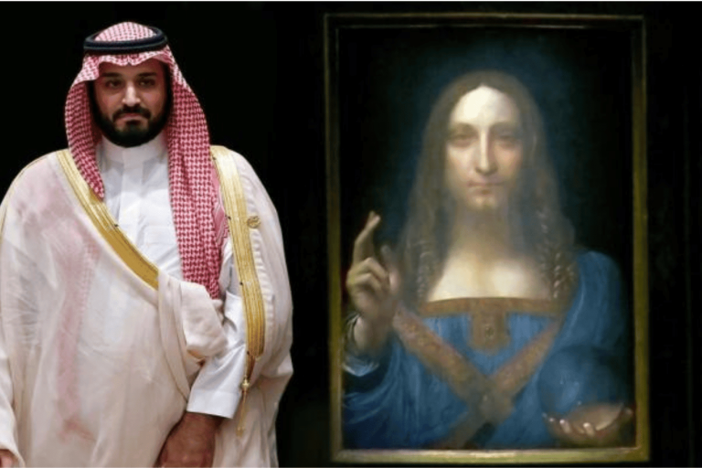 بعد اليخت واللوحة والقصر.. مبلغ خيالي دفعه ابن سلمان لشراء عمل فني جديد ولا عزاء للمواطن “المطحون” محمد بن سلمان watanserb.com