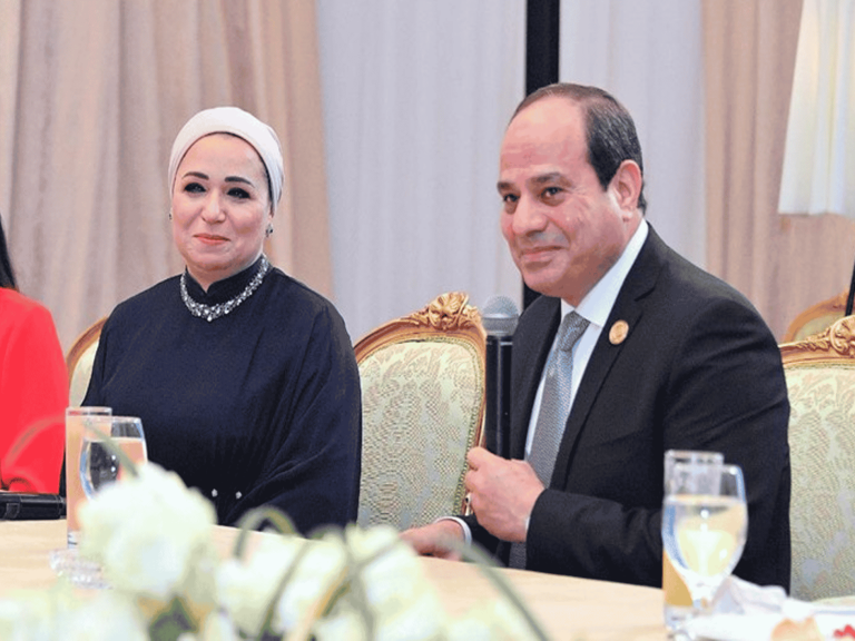بعد فضيحة المليارات المهدرة ورفضها النوم على سرير سوزان مبارك.. ظهور جديد نادر لانتصار السيسي وهذا ما قالته ظهور نادر لانتصار السيسي watanserb.com