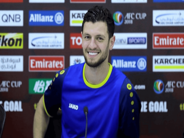 حجز اللاعب الأردني في إيران watanserb.com