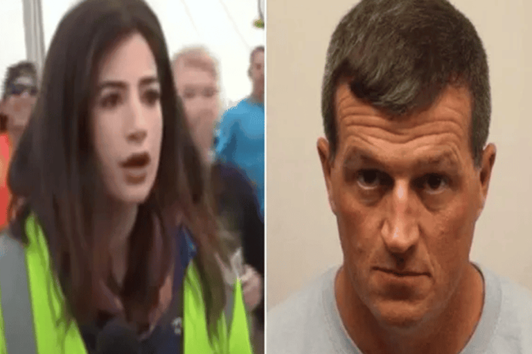 متسابق يتحرش بمذيعة watanserb.com