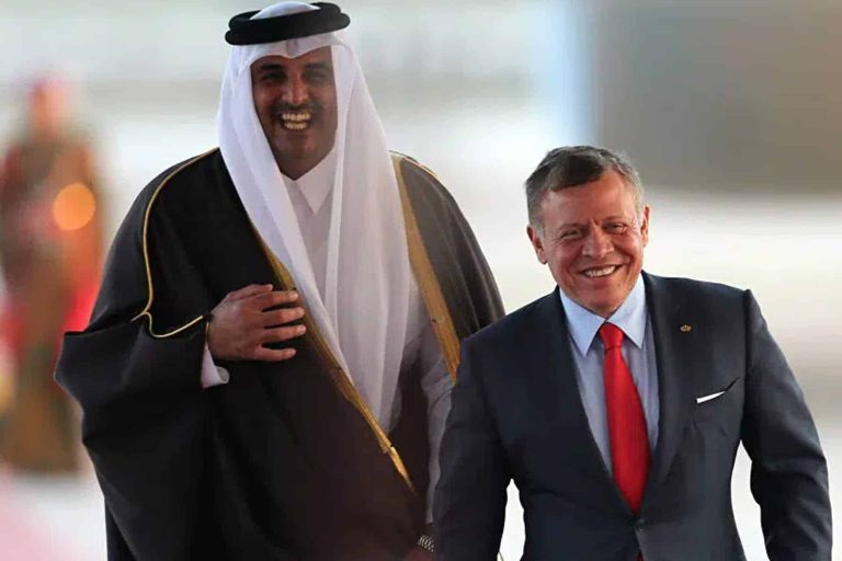زيارة أمير قطر للأردن watanserb.com