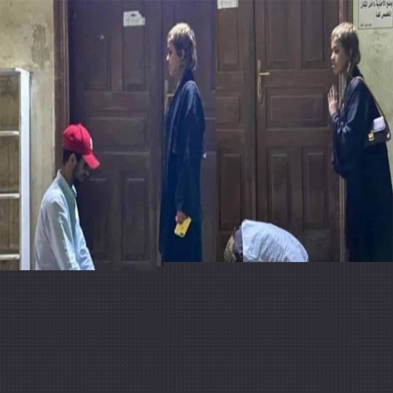 سعودي يسجد لفتاة watanserb.com