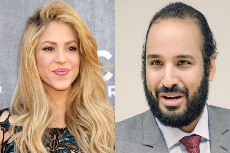 ابن سلمان مع شاكيرا watanserb.com