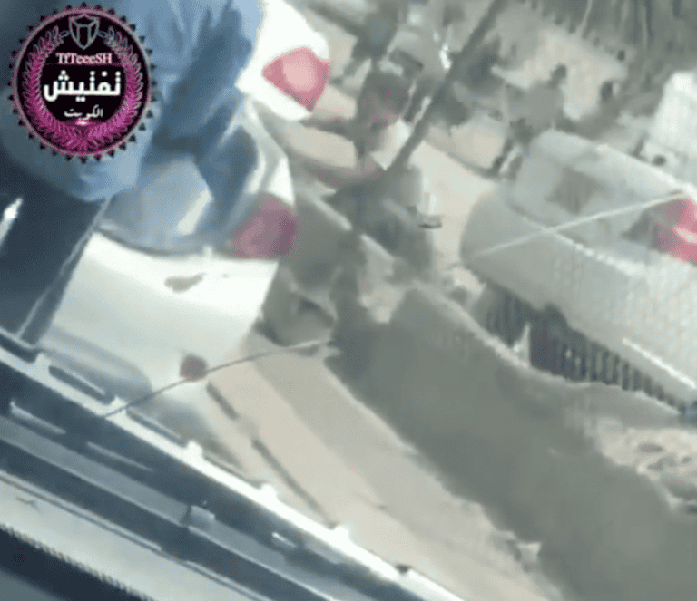 فيديو لعامل دليفري في الكويت ينذر بكارثة والسلطات تستنفر عامل دليفري في الكويت watanserb.com