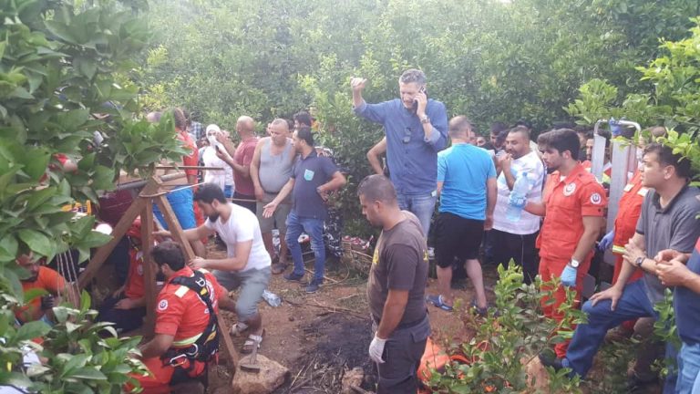 5 قتلى نتيجة حادثة سقوط داخل بئر