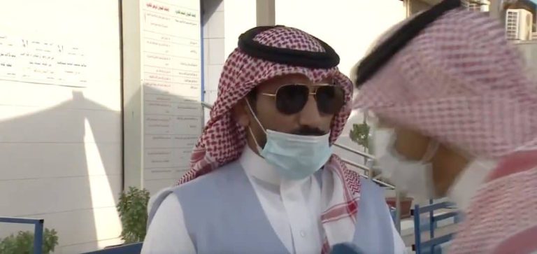 لهيب الشمس يسقط مراسل الإخبارية